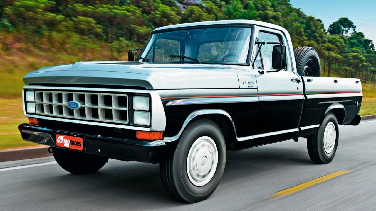 F-1000, picape modelo 1986 da Ford, testada pela revista Quatro Rodas