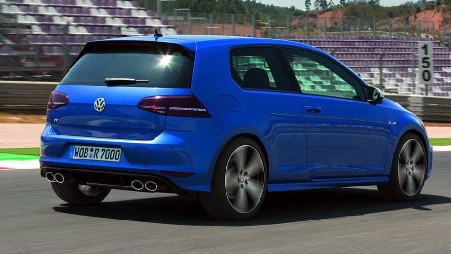 Com 300 cv, o novo Golf R tem 30 cv a mais que seu antecessor | <a href="https://preprod.quatrorodas.abril.com.br/saloes/frankfurt/2013/volkswagen-golf-r-752207.shtml" rel="migration">Leia mais</a>