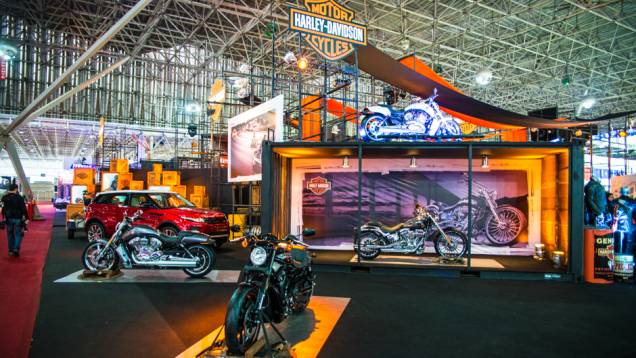 Estande da Harley-Davidson Estande da Harley-Davidson