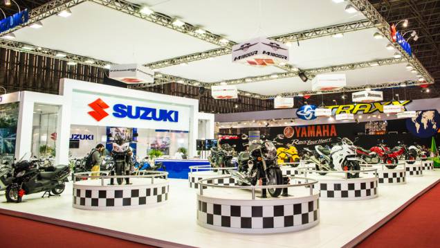 Estande da Suzuki Estande da Suzuki