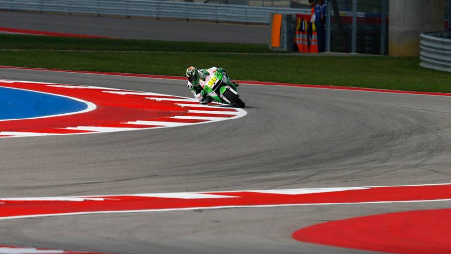 Galeria de Quatro Rodas da MotoGP - Austin (sexta) | <a href="https://preprod.quatrorodas.abril.com.br/moto/noticias/marc-marquez-mais-rapido-dia-eua-779637.shtml" rel="migration">Leia mais</a>