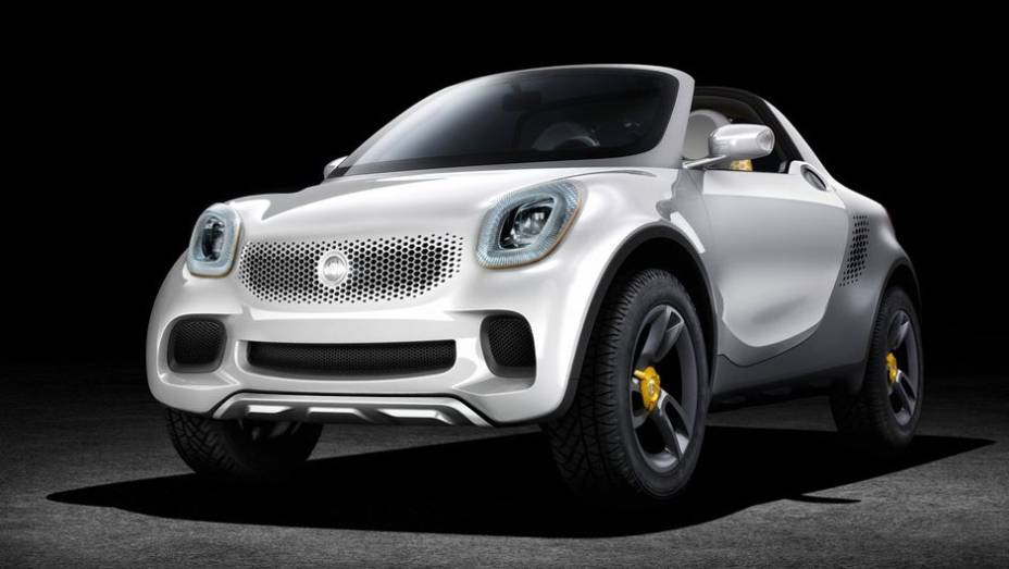 A picape subcompacta &eacute; inspirada no ForTwo e conta com as mesmas linhas