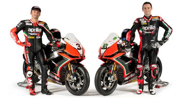Aprilia apresenta a sua SBK Aprilia apresenta a sua SBK