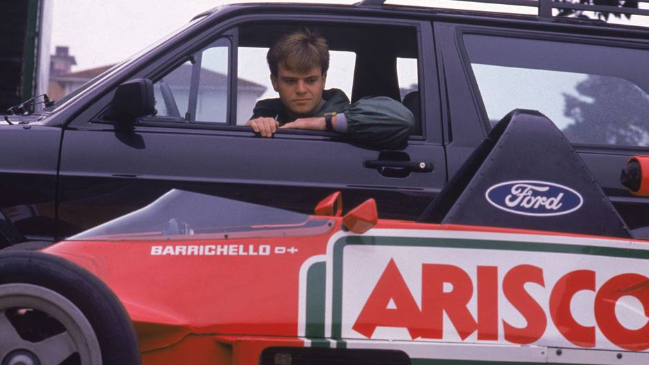 Barrichello nas pistas