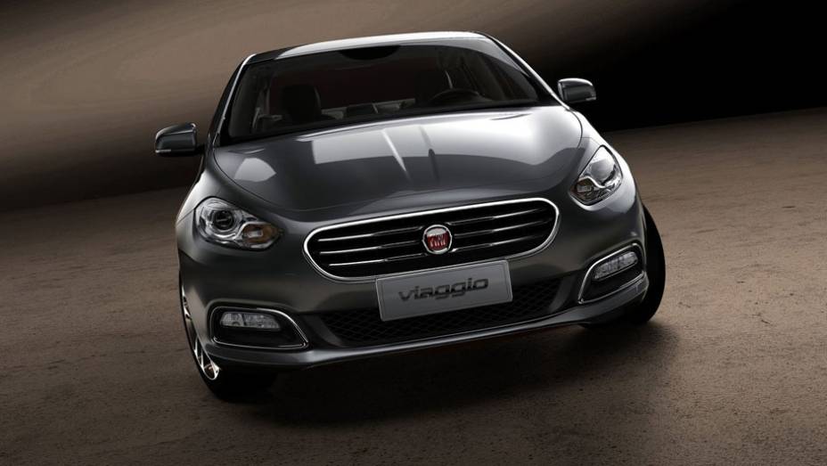 Fiat optou por linhas mais cl&aacute;ssicas na dianteira | <a href="https://preprod.quatrorodas.abril.com.br/saloes/pequim/2012/fiat-viaggio-682586.shtml" rel="migration">Leia mais</a>