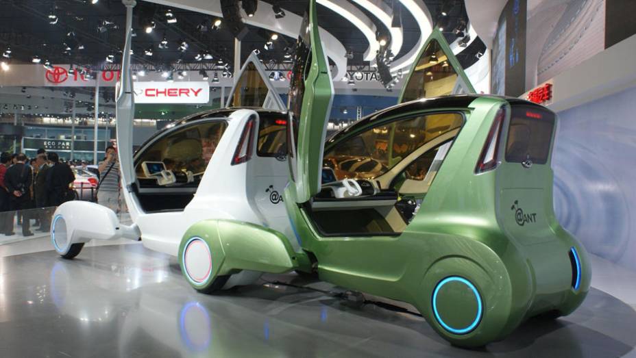 Chery Ant Concept | <a href="https://preprod.quatrorodas.abril.com.br/saloes/pequim/2012/chery-ant-682942.shtml" rel="migration">Leia mais</a>