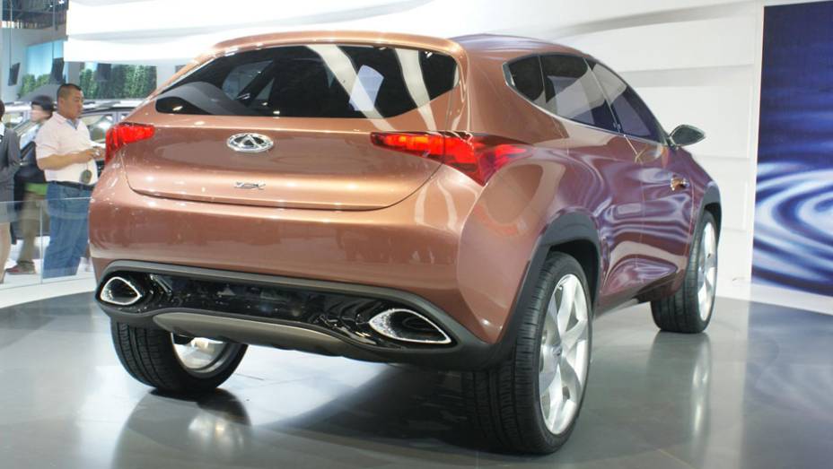 Chery TX Concept | <a href="https://preprod.quatrorodas.abril.com.br/saloes/pequim/2012/chery-tx-concept-682945.shtml" rel="migration">Leia mais</a>