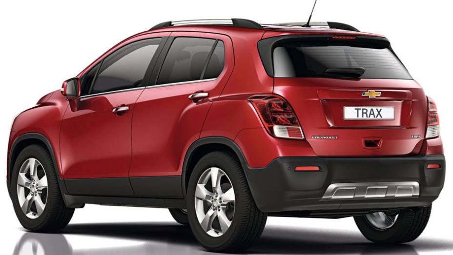 A previsão é de que o Chevrolet Trax, visto como um "irmão menor" da Captiva, chegue ao Brasil em 2013. | <a href="%20https://preprod.quatrorodas.abril.com.br/saloes/paris/2012/chevrolet-trax-702776.shtml" rel="migration">Leia mais</a>