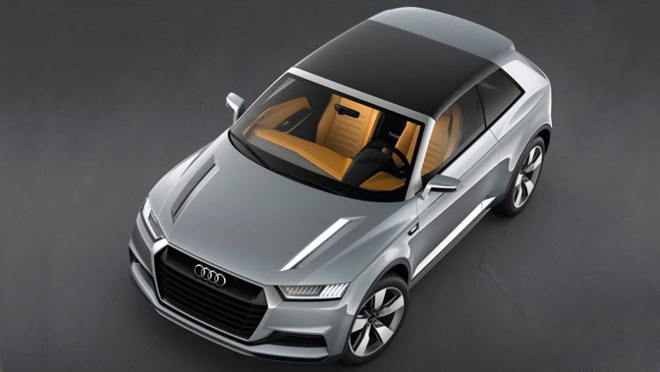 O Crosslane Coupe Concept utiliza um propulsor três cilindros a gasolina 1.5 TFSI, de 130 cavalos | <a href="https://preprod.quatrorodas.abril.com.br/saloes/paris/2012/audi-crosslane-coupe-concept-703457.shtml" rel="migration">Leia mais</a>