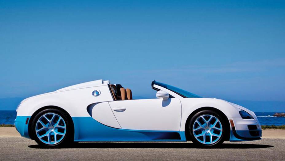 Para escolher as cores da carroceria, a Bugatti se inspirou num Type 37A de 1928 | <a href="https://preprod.quatrorodas.abril.com.br/saloes/paris/2012/bugatti-veyron-16-4-grand-sport-vitesse-special-edition-703589.shtml" rel="migration">Leia mais</a>