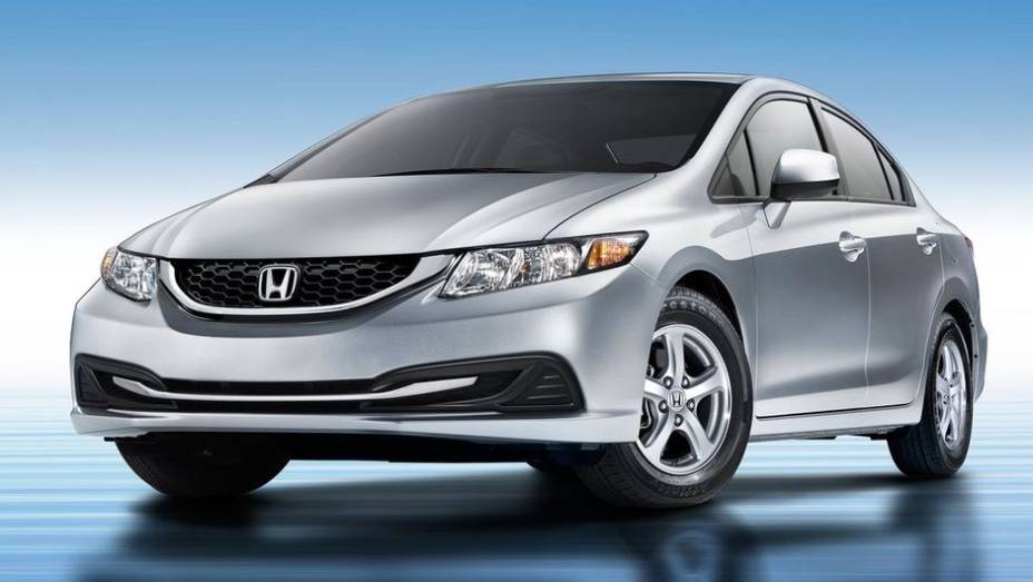 7ª - Honda - Vendas em 2012: 3,38 milhões; Vendas em 2011: 2,70 milhões; Crescimento: 25,2%; Modelo mais vendido: Civic