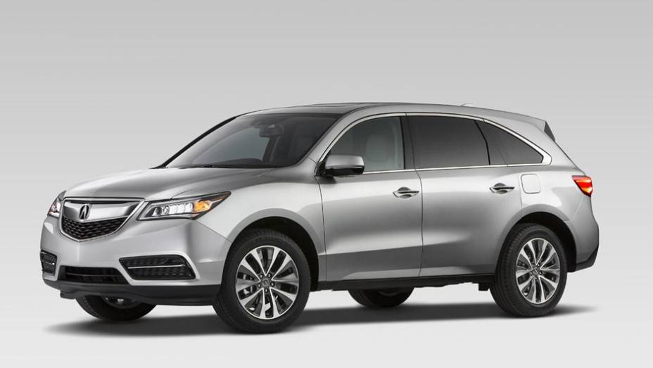 A Acura lança a versão de produção do novo MDX durante o Salão de Nova Iorque | <a href="%20https://preprod.quatrorodas.abril.com.br/saloes/new-york/2013//acura-mdx-736791.shtml" rel="migration">Leia mais</a>