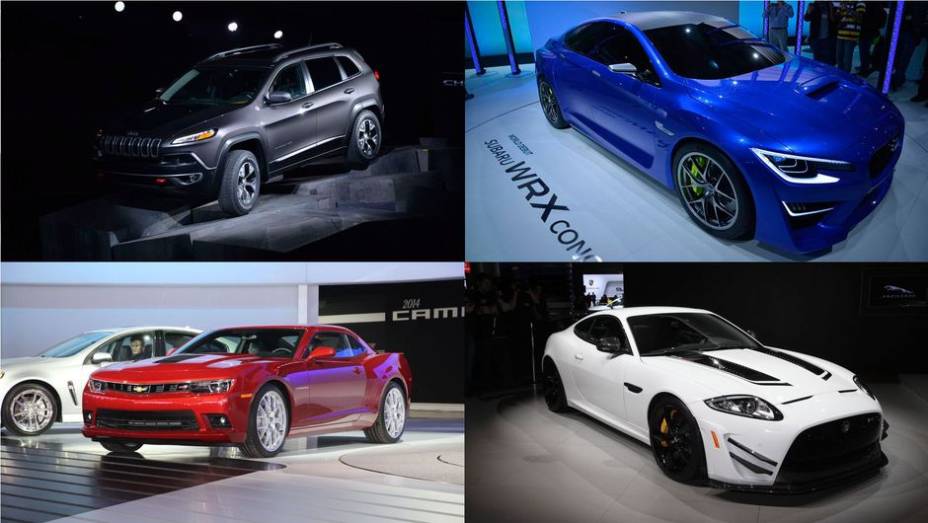 Veja a seguir quais são os principais lançamentos das montadoras para esta edição do Salão de Nova Iorque Veja a seguir quais são os principais lançamentos das montadoras para esta edição do Salão de Nova Iorque