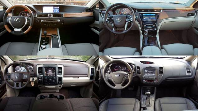 O site WardsAuto elencou os 10 melhores interiores de carros nos EUA. Os julgadores avaliaram fatores como conforto, segurança e tecnologia. Veja a seguir a relação completa. O site WardsAuto elencou os 10 melhores interiores de carros nos EUA. Os julgadores avaliaram fatores como conforto, segurança e tecnologia. Veja a seguir a relação completa.