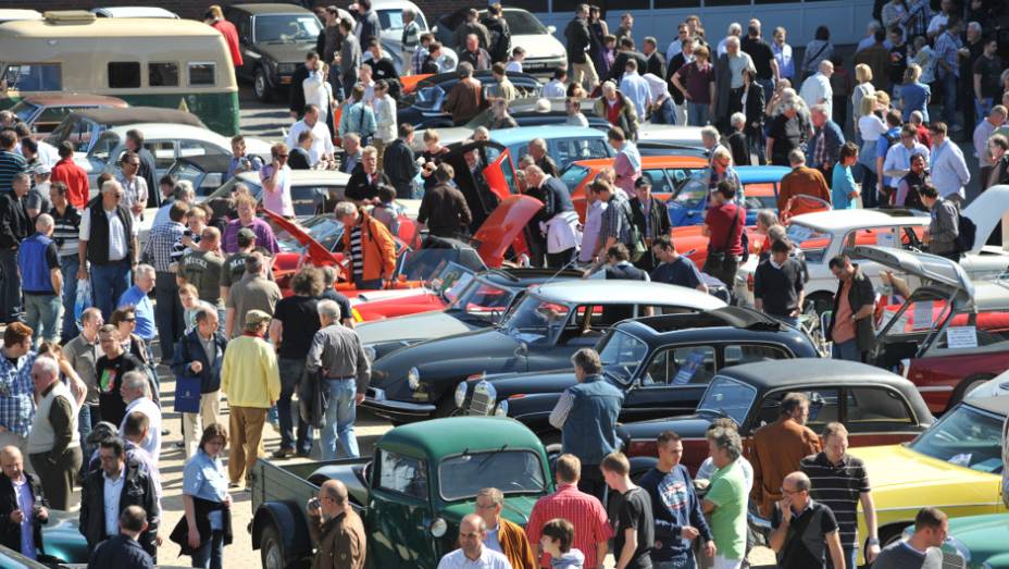 Maior evento de carros cl&aacute;ssicos do mundo, a Techno Cl&aacute;ssica aconteceu no come&ccedil;o de abril em Essen, na Alemanha