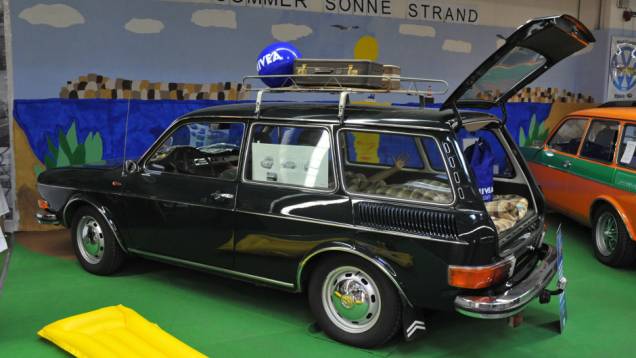 A versão alemã de nossa conhecida VW Variant deu as caras na Techno Clássica A versão alemã de nossa conhecida VW Variant deu as caras na Techno Clássica