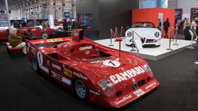 O protótipo Alfa Romeo 33 T12 foi campeão mundial de marcas em 1975, deixando os Porsche para trás O protótipo Alfa Romeo 33 T12 foi campeão mundial de marcas em 1975, deixando os Porsche para trás