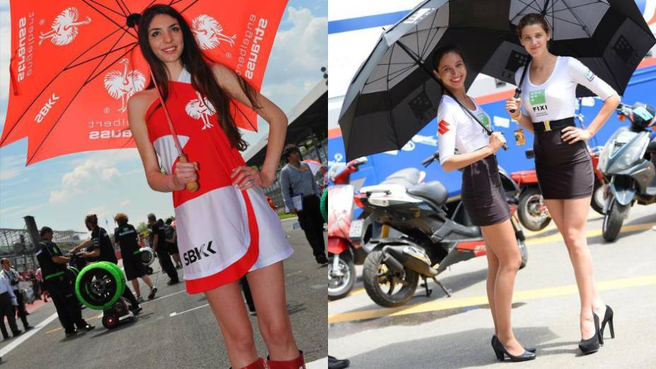 Veja as belas garotas que marcaram presença na Etapa de Monza da Superbike e e saiba como foi a corrida! | <a href="%20https://preprod.quatrorodas.abril.com.br/moto/noticias/wsbk-melandri-se-destaca-monza-741150.shtml" rel="migration">Leia mais</a>