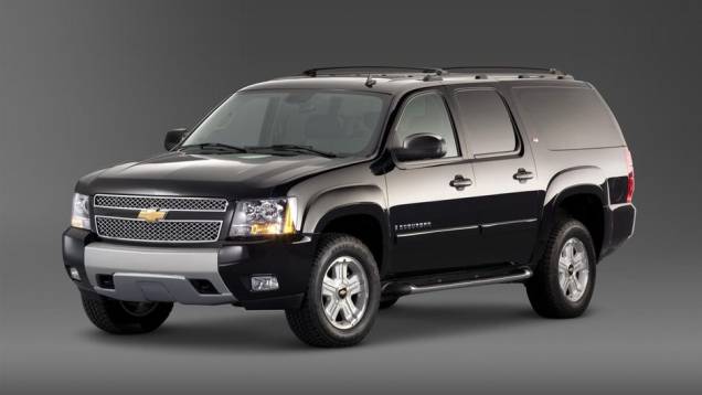 7º - Chevrolet Suburban 1500 - 5,4 furtos/roubos por 1.000 unidades 7º - Chevrolet Suburban 1500 - 5,4 furtos/roubos por 1.000 unidades