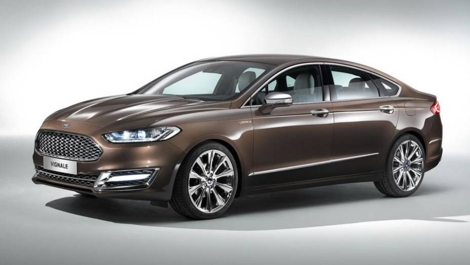 A Ford deve apresentar uma versão mais luxuosa do Fusion, vendido como Mondeo no mercado europeu: o Mondeo Vignale estará no espaço da marca em Frankfurt | <a href="https://preprod.quatrorodas.abril.com.br/saloes/frankfurt/2013/ford-mondeo-fusion-vignale-752219.sh" rel="migration"></a>