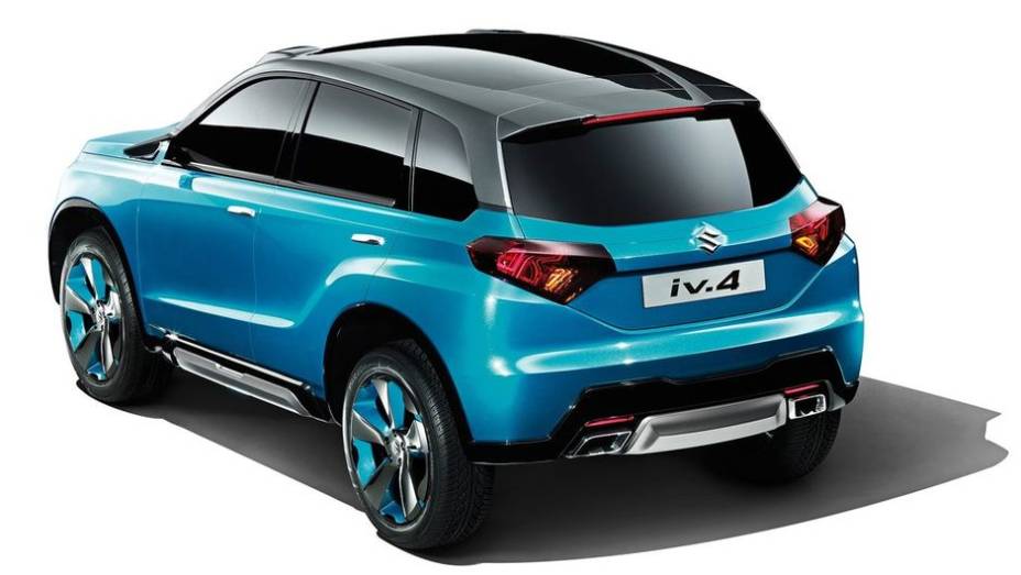 De acordo com a Suzuki, o iV-4 pode ser inserido na brecha entre o Jimny e o Grand Vitara | <a href="https://preprod.quatrorodas.abril.com.br/saloes/frankfurt/2013/suzuki-iv-4-concept-753359.shtml" rel="migration">Leia mais</a>