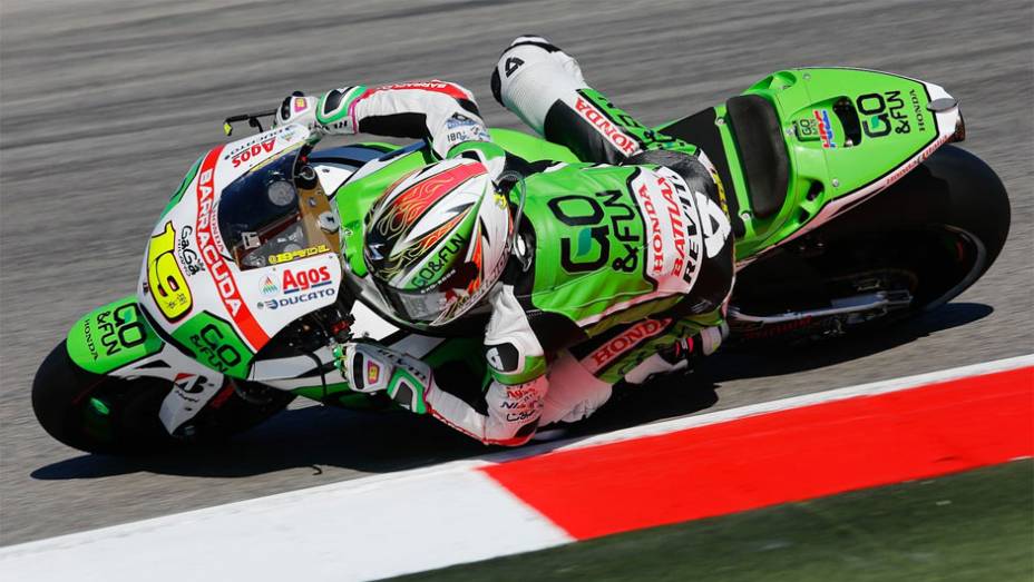 Alvaro Bautista foi o sexto em Misano nesta sexta-feira | <a href="https://preprod.quatrorodas.abril.com.br/moto/noticias/motogp-marquez-lidera-sexta-feira-misano-754019.shtml" rel="migration">Leia mais</a>