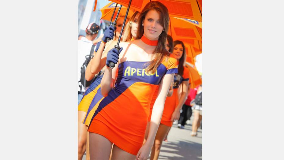 Veja as belas garotas da MotoGP, etapa de San Marino| <a href="https://preprod.quatrorodas.abril.com.br/moto/noticias/motogp-lorenzo-triunfa-misano-754124.shtml" rel="migration">Leia mais</a>