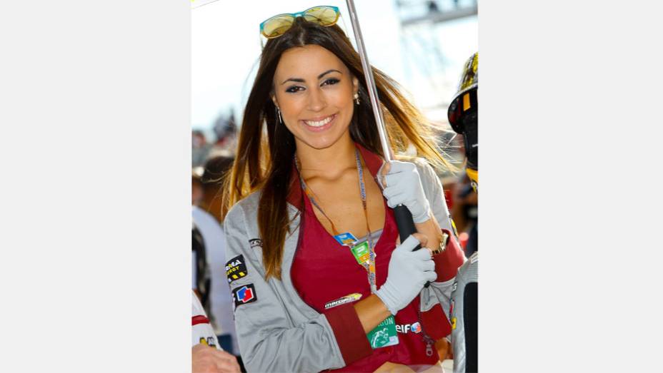 Veja as belas garotas da MotoGP, etapa de Aragón | <a href="https://preprod.quatrorodas.abril.com.br/moto/galerias/competicoes/motogp-aragon-domingo-755577.shtml" rel="migration">Leia mais</a>