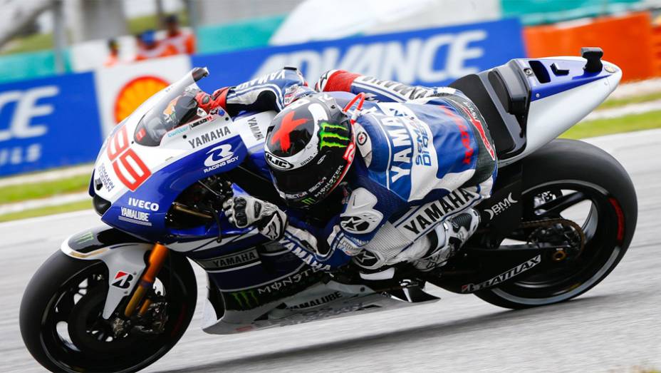 Jorge Lorenzo foi o terceiro | <a href="https://preprod.quatrorodas.abril.com.br/moto/noticias/motogp-dani-pedrosa-vence-sepang-756916.shtml" rel="migration">Leia mais</a>