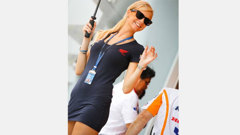 Veja as belas garotas da MotoGP da Malásia e saiba como foi a corrida | <a href="https://preprod.quatrorodas.abril.com.br/moto/noticias/motogp-dani-pedrosa-vence-sepang-756916.shtml" rel="migration">Leia mais</a>