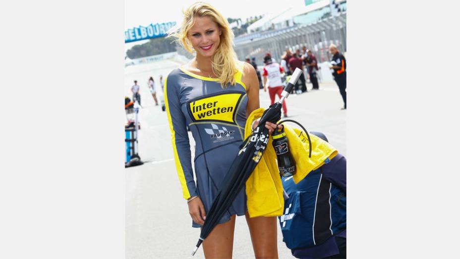 Veja as belas Garotas da MotoGP - Austrália | <a href="https://preprod.quatrorodas.abril.com.br/moto/noticias/motogp-lorenzo-vence-embola-campeonato-757595.shtml" rel="migration">Leia mais</a>