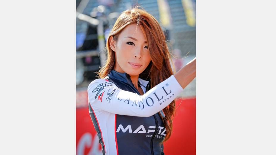 Veja as belas Garotas da MotoGP - Japão | <a href="https://preprod.quatrorodas.abril.com.br/moto/noticias/motogp-definicao-titulo-fica-ultima-prova-758422.shtml" rel="migration">Leia mais</a>