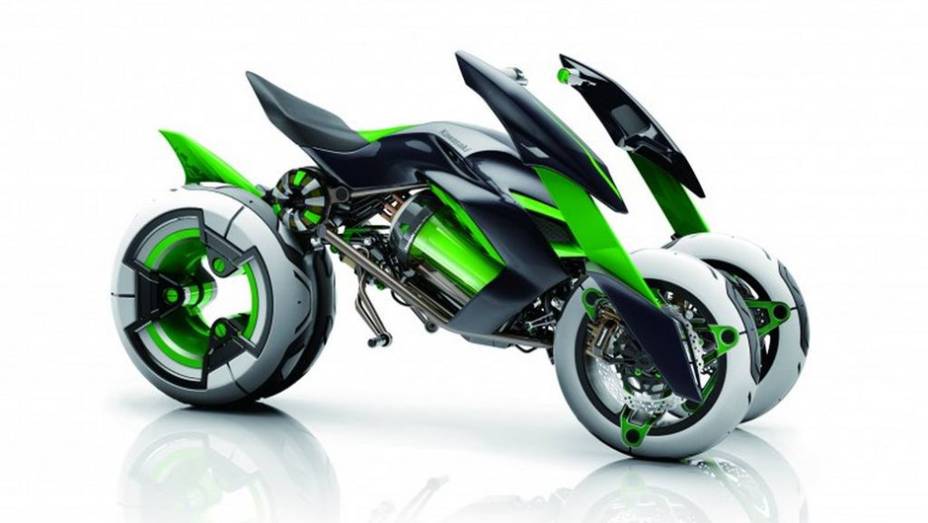Seu garfo dianteiro que &eacute; capaz de se inclinar e ficar em uma posi&ccedil;&atilde;o mais alta, Comfort Mode... | <a href="https://preprod.quatrorodas.abril.com.br/moto/noticias/kawasaki-mostra-j-concept-toquio-761438.shtml" rel="migration">Leia mais</a>