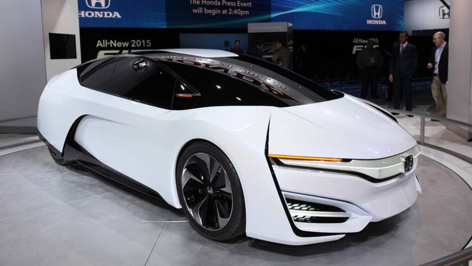 Honda FCEV concept | <a href="https://preprod.quatrorodas.abril.com.br/noticias/saloes/detroit-2014" rel="migration">Tudo sobre o Salão!</a>