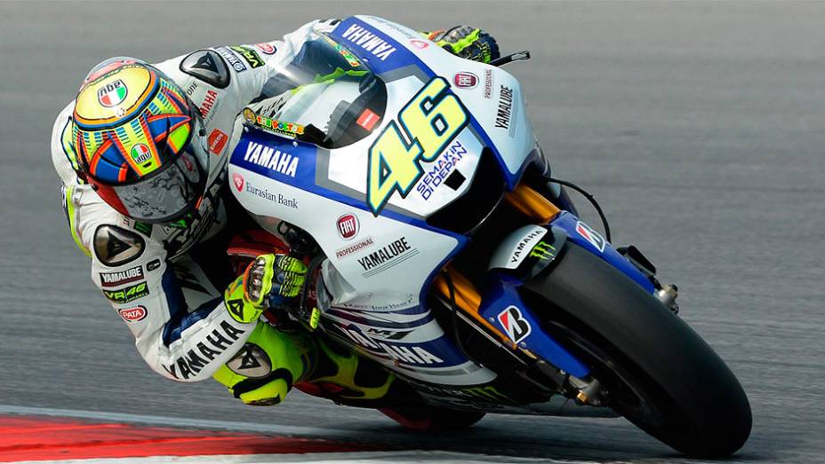 Valentino Rossi apareceu em quarto lugar | <a href="https://preprod.quatrorodas.abril.com.br/moto/noticias/motogp-marquez-domina-sepang-dia-772483.shtml" rel="migration">Leia mais</a>