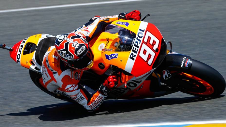 Marc Márquez é pole em Le Mans | <a href="https://preprod.quatrorodas.abril.com.br/moto/noticias/motogp-marquez-pole-le-mans-783126.shtml" rel="migration">Leia mais</a>