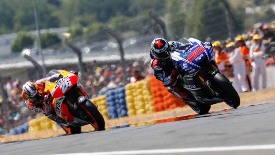 Jorge Lorenzo cruzou a linha de chegada na sexta posição | <a href="https://preprod.quatrorodas.abril.com.br/moto/noticias/motogp-marquez-vence-quinta-seguida-2014-783148.shtml" rel="migration">Leia mais</a>