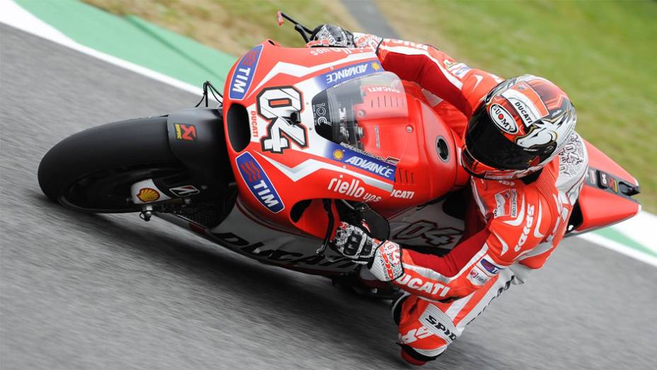 Andrea Dovizioso foi o quarto melhor nesta sexta-feira (30) em Mugello | <a href="https://preprod.quatrorodas.abril.com.br/moto/noticias/motogp-marquez-lidera-treinos-mugello-784616.shtml" rel="migration">Leia mais</a> Andrea Dovizioso foi o quarto melhor nesta sexta-feira (30) em Mugello | <a href="https://preprod.quatrorodas.abril.com.br/moto/noticias/motogp-marquez-lidera-treinos-mugello-784616.shtml" rel="migration">Leia mais</a>