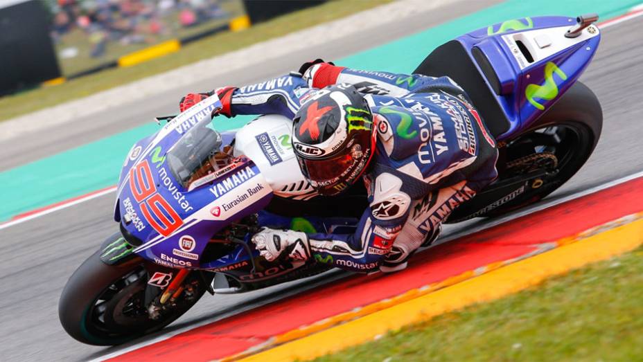 Jorge Lorenzo aparece apenas em nono | <a href="https://preprod.quatrorodas.abril.com.br/moto/noticias/motogp-aleix-espargaro-garante-pole-holanda-787487.shtml" rel="migration">Leia mais</a>