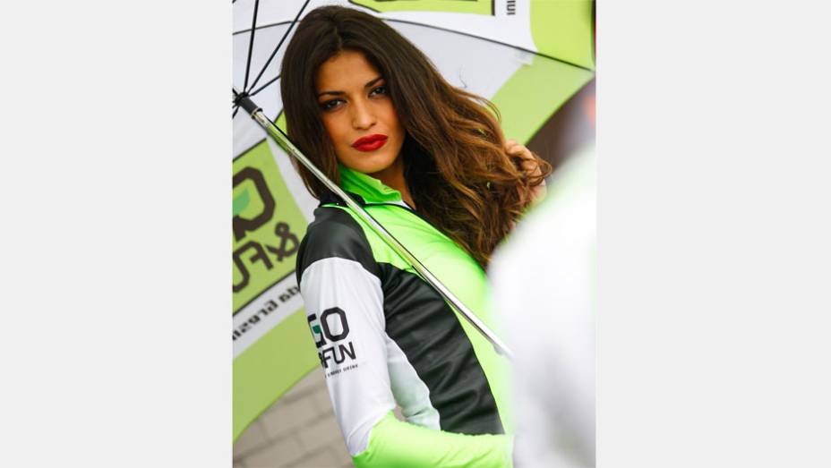 Veja as belas Garotas da MotoGP, etapa da Holanda | <a href="https://preprod.quatrorodas.abril.com.br/moto/galerias/competicoes/motogp-2014-assen-787516.shtml" rel="migration">Leia mais</a>