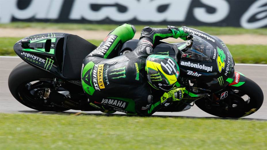 Pol Espargaro foi o sexto | <a href="https://preprod.quatrorodas.abril.com.br/moto/noticias/motogp-marquez-conquista-pole-indianapolis-795041.shtml" rel="migration">Leia mais</a>