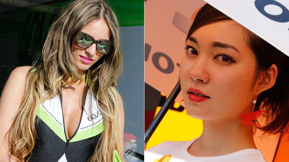 Veja as belas Garotas da MotoGP em Motegi e saiba como foi a corrida | <a href="https://preprod.quatrorodas.abril.com.br/moto/noticias/ultrapassagem-final-bicampeonato-marc-marquez-805642.shtml" rel="migration">Leia mais</a>