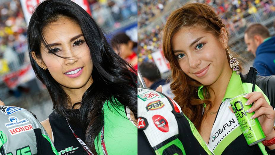 Veja as belas Garotas da MotoGP em Motegi e saiba como foi a corrida | <a href="https://preprod.quatrorodas.abril.com.br/moto/noticias/ultrapassagem-final-bicampeonato-marc-marquez-805642.shtml" rel="migration">Leia mais</a>