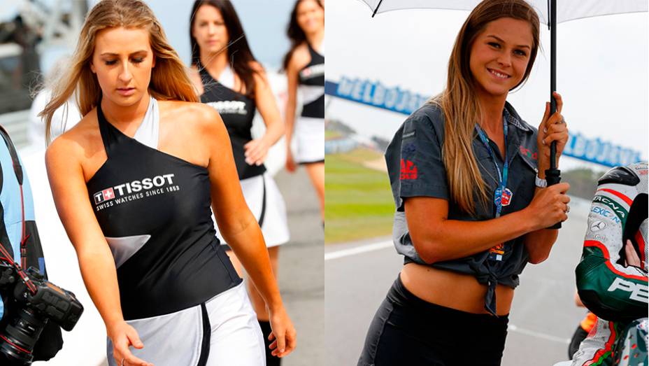 Veja as belas Garotas da MotoGP em Phillip Island e saiba como foi a corrida | <a href="https://preprod.quatrorodas.abril.com.br/moto/noticias/motogp-valentino-rossi-vence-etapa-phillip-island-806658.shtml" rel="migration">Leia mais</a>