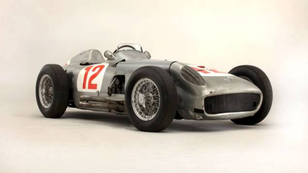 2º - Mercedes-Benz W196 (1954); arrematado por US$ 29.600.000 em julho de 2013 2º - Mercedes-Benz W196 (1954); arrematado por US$ 29.600.000 em julho de 2013