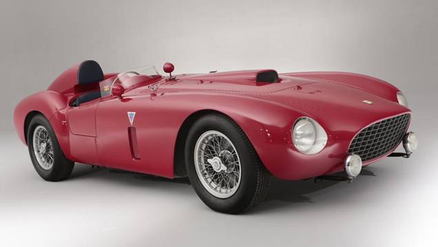 6º - Ferrari 375-Plus Spider Competizione (1954); arrematada por US$ 18.400.177 em junho de 2014 6º - Ferrari 375-Plus Spider Competizione (1954); arrematada por US$ 18.400.177 em junho de 2014
