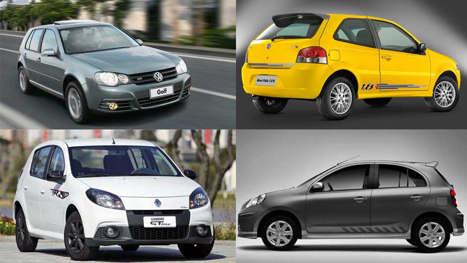 Esportivos de fachada