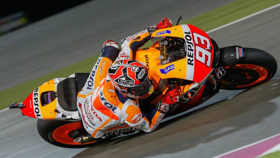 O piloto espanhol fez o tempo de 1:54.507. | <a href="https://preprod.quatrorodas.abril.com.br/moto/noticias/marc-marquez-pole-primeira-etapa-ano-motogp-777577.shtml" rel="migration">Leia mais</a>