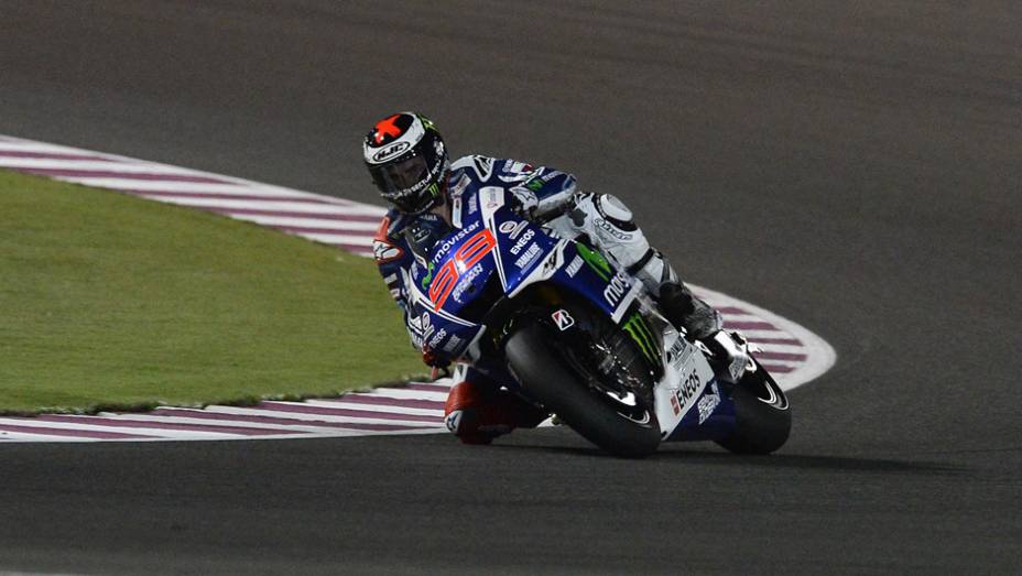 Jorge Lorenzo, da Yamaha, largará em quinto. | <a href="https://preprod.quatrorodas.abril.com.br/moto/noticias/marc-marquez-pole-primeira-etapa-ano-motogp-777577.shtml" rel="migration">Leia mais</a>