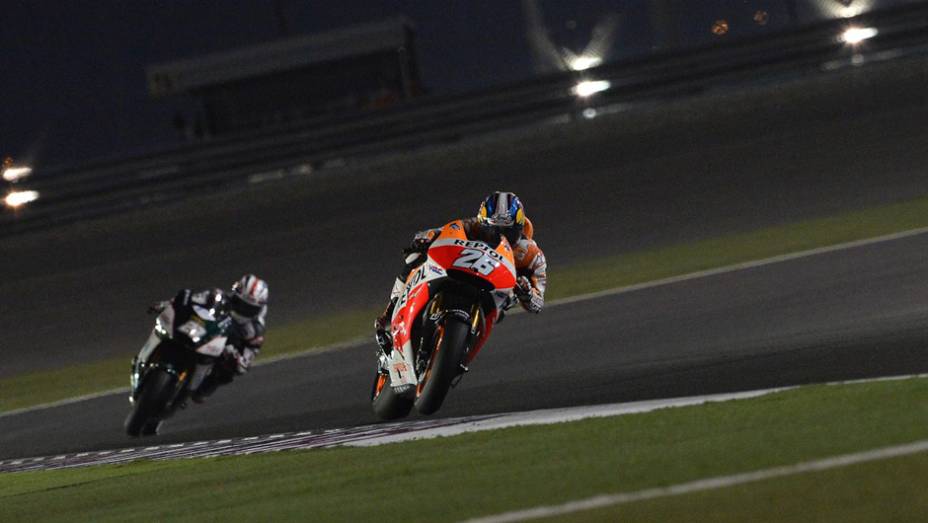 Ao lado dele estará Dani Pedrosa, sexto no grid. | <a href="https://preprod.quatrorodas.abril.com.br/moto/noticias/marc-marquez-pole-primeira-etapa-ano-motogp-777577.shtml" rel="migration">Leia mais</a>